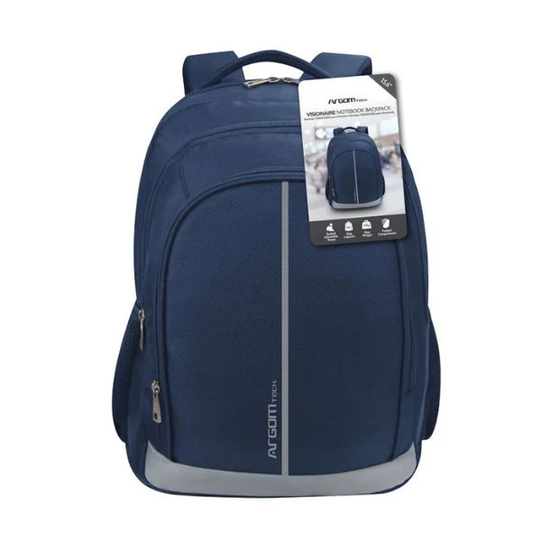 Bolso ARGOMTECH Visionaire para Laptop 15.6"/ Azul