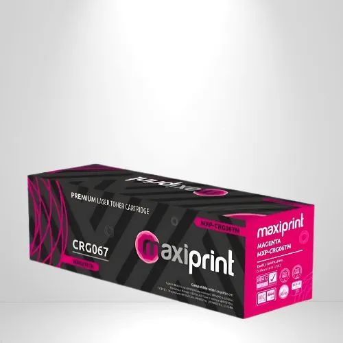 Cartucho de Toner Maxiprint Compatible Canon CRG067C magenta