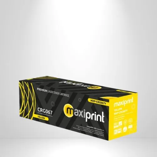 Cartucho de Toner Maxiprint Compatible Canon CRG067C yellow